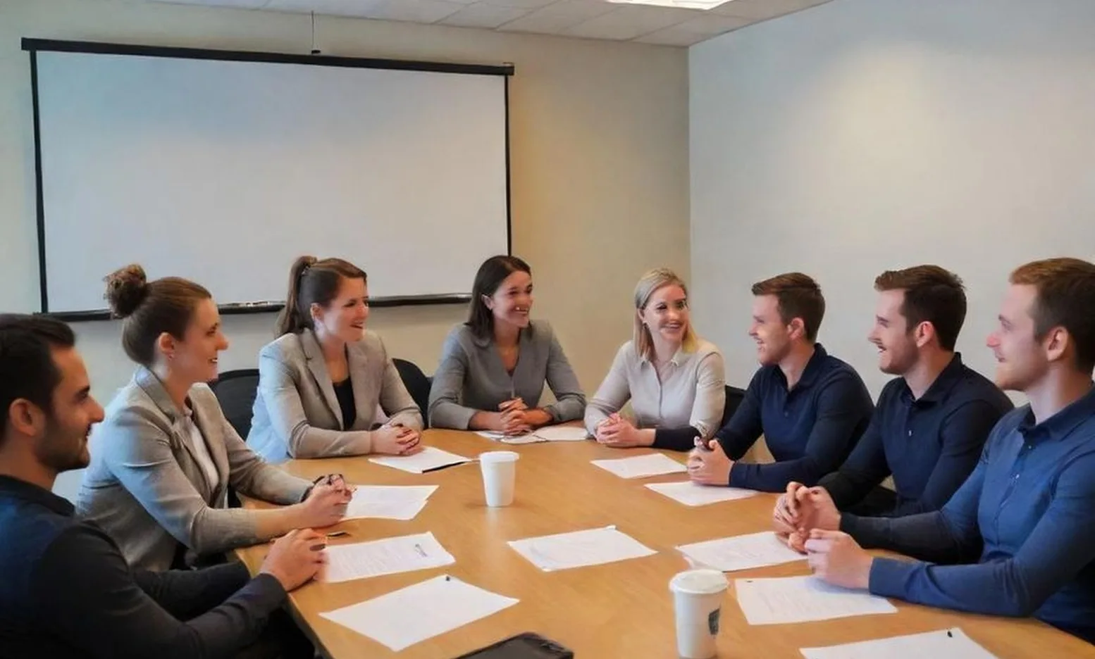 Team culture training session